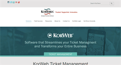 Desktop Screenshot of co.korweb.com