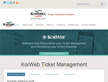 Tablet Screenshot of co.korweb.com