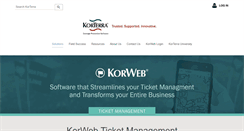Desktop Screenshot of korweb.com